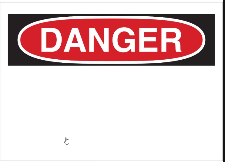 Sign Blank